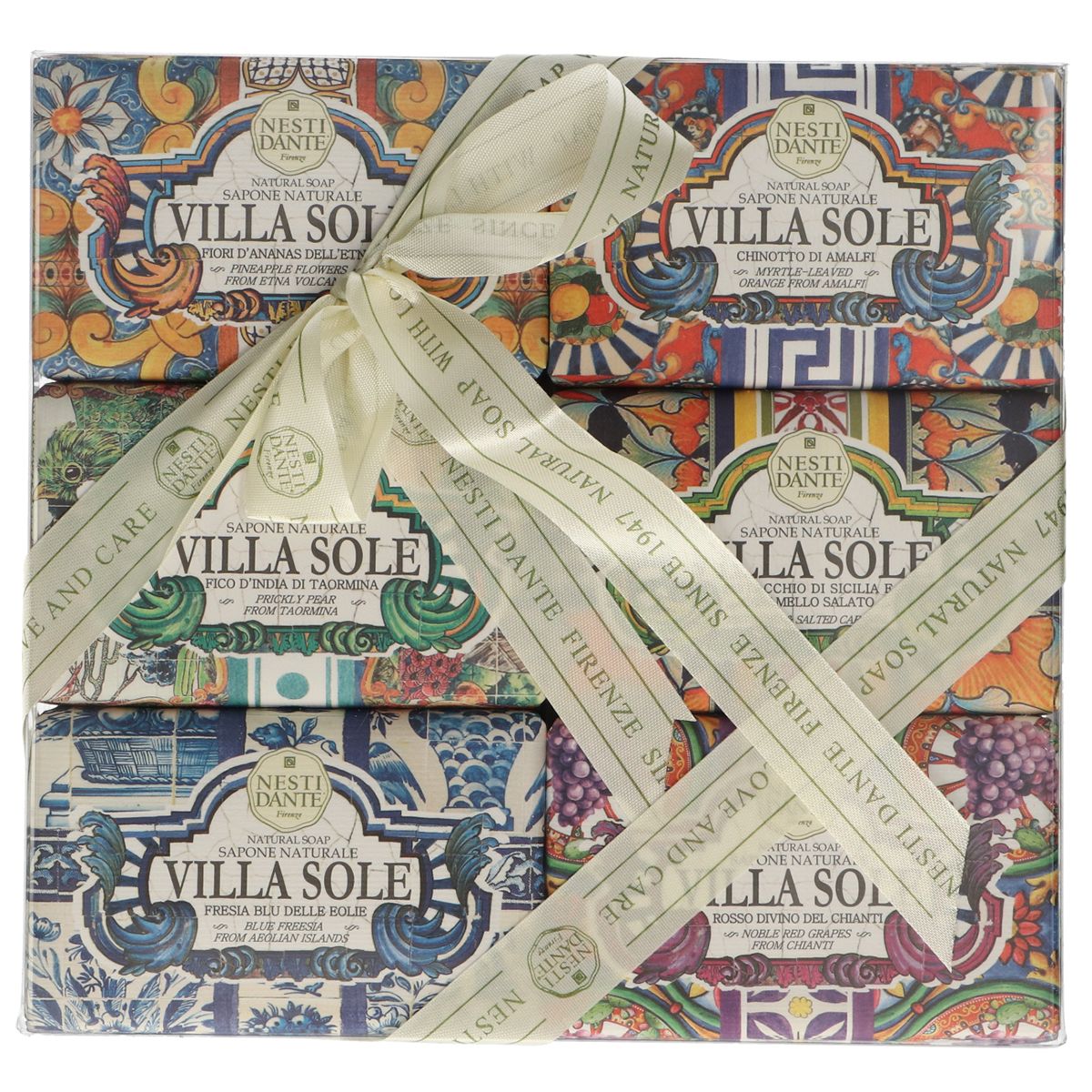 Nesti dante villa sole coffret cadeau savon 6x150gr.