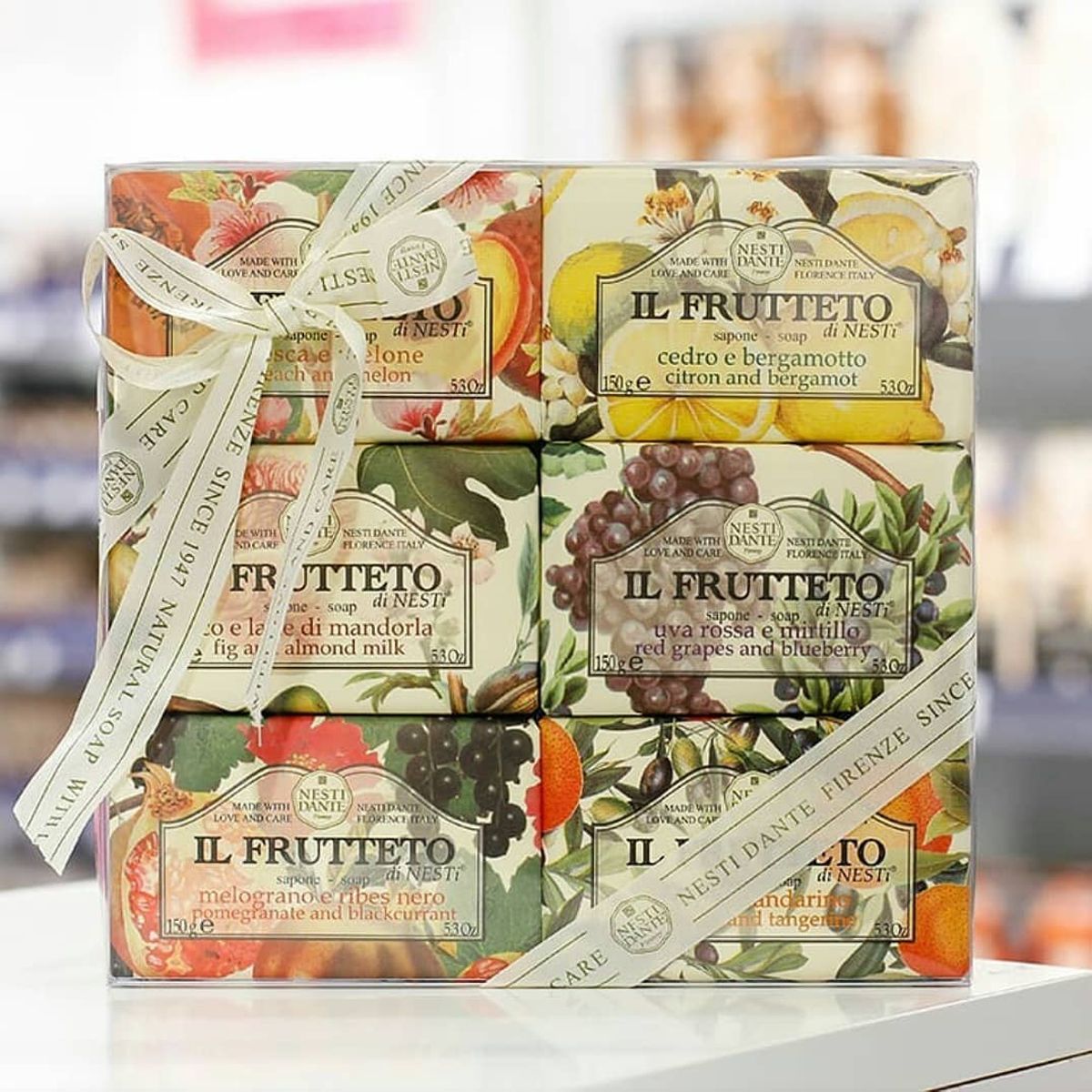 Nesti dante il frutetto coffret cadeau savon 6x150gr.