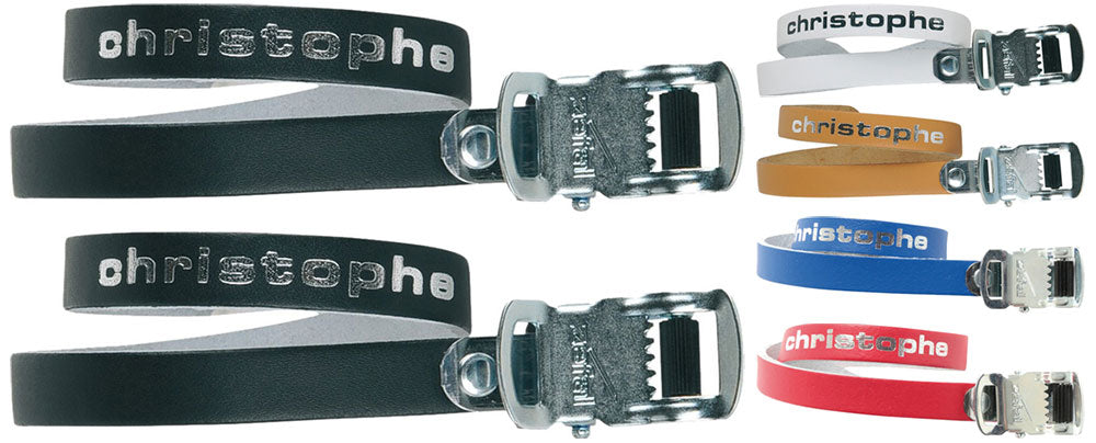 Zefal bride clip orteil zef christophe 516 cuir ro set