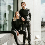 Zena sweater flash black xs