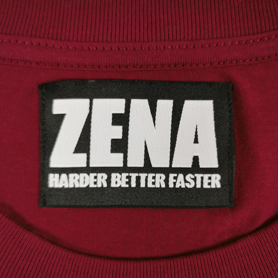 Zena t-shirt flash burgundy m