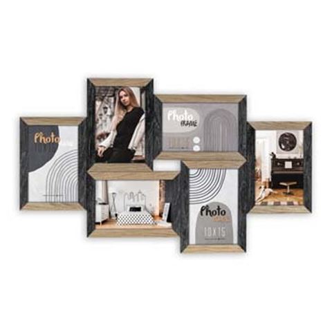 ZEP Photo frame DN688B VERCELLI Black 6x 10x15 cm