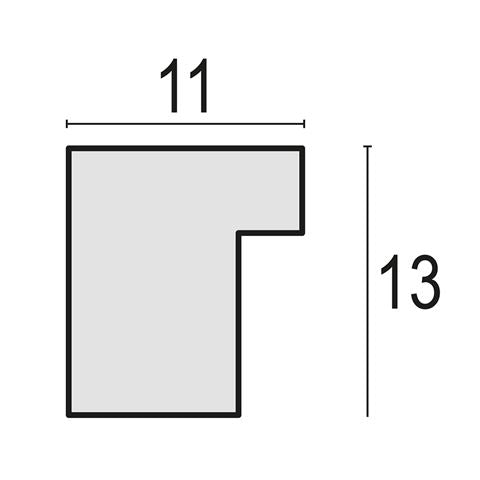 Frame di foto ZEP NP23W Edison White 15x20 20x30 cm