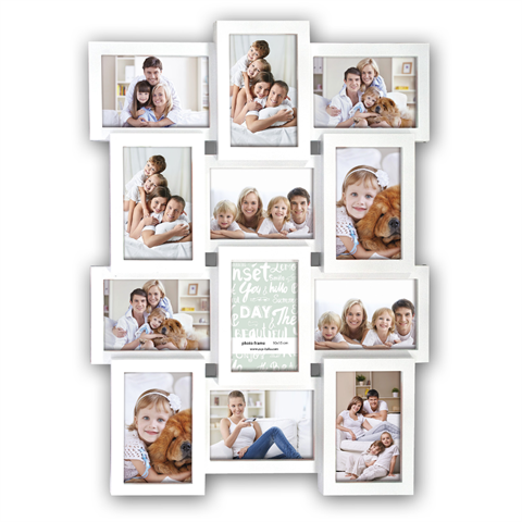 ZEP Photo frame Pi01917 White for 12 photos