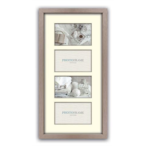 Frame photo ZEP V34102 Regent 2 Taupe 4x 10x15 cm (26x53)