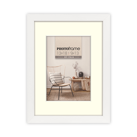 Frame photo ZEP V4575W Malmo White 40x60 50x70 cm