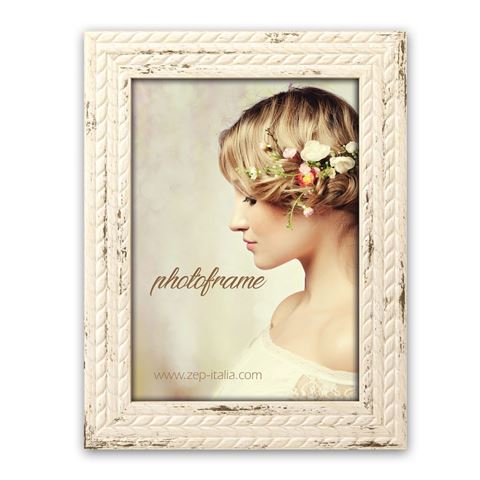 Zep Photo Frame YT268W Livia White 15x20 cm