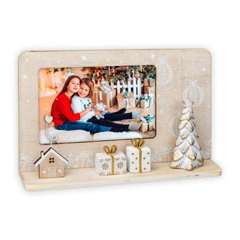 Zep Christmas Foto Frame LS7764 Shinny 10x15 (23,5x5 H15) cm