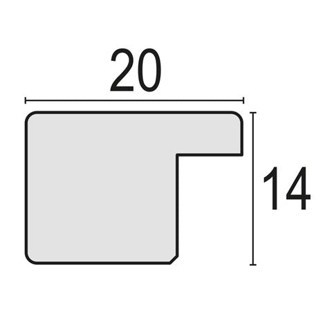 ZEP M5411 Træramme 10x15 cm