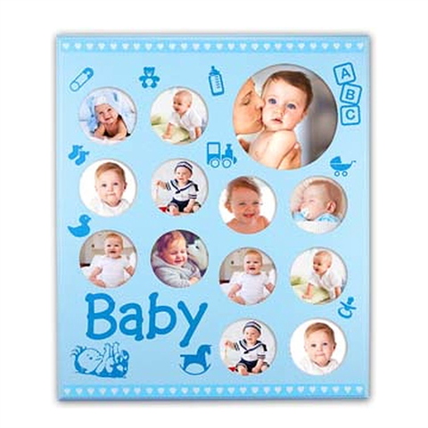 ZEP WG3BL Baby Gallerie Blue 12x8x8 14x14 (36x42) cm