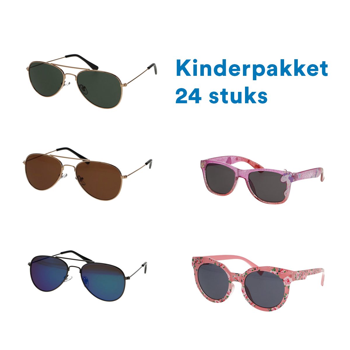 Lunettes de soleil pour enfants Spectrum paquet de 20 pièces
