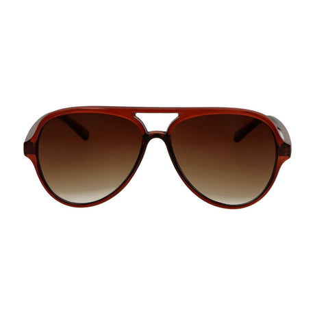 Lunettes de soleil Spectrum vintage pilote dégradé marron dames