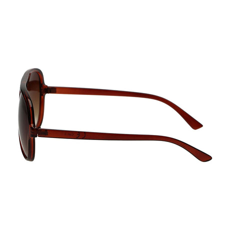 Lunettes de soleil Spectrum vintage pilote dégradé marron dames