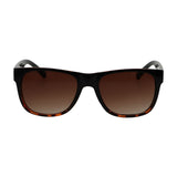 Lunettes de soleil Spectrum demi-havane marron dames