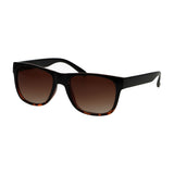 Lunettes de soleil Spectrum demi-havane marron dames