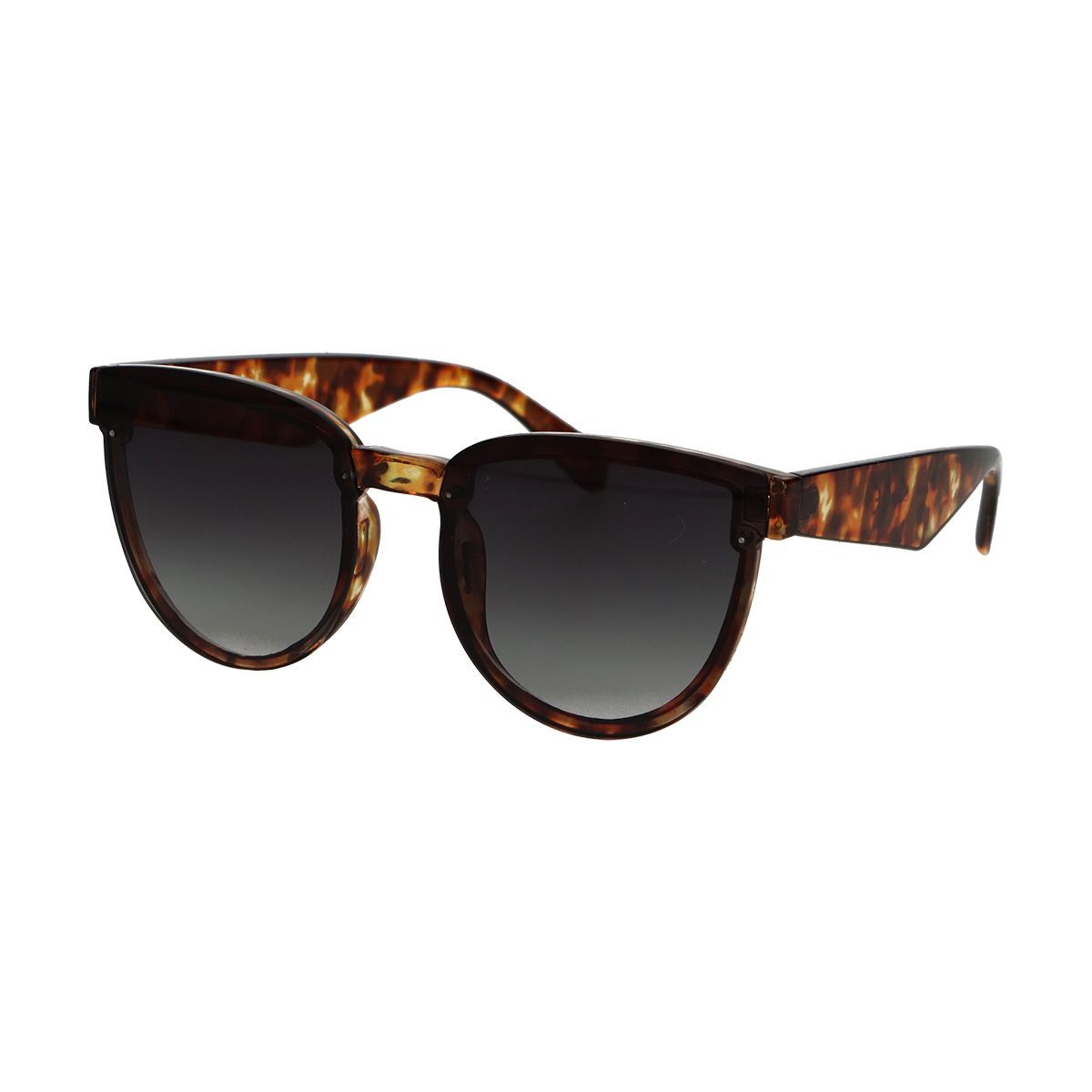 Lunettes de soleil Spectrum déclaration tortue gris fumée femme