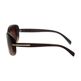 Lunettes de soleil Spectrum ovales taupe rose marron dames