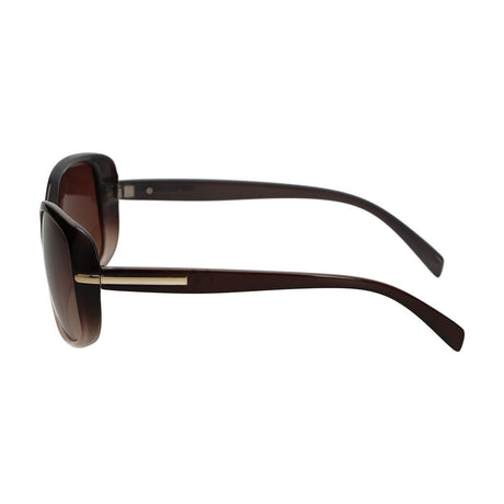 Lunettes de soleil Spectrum ovales taupe rose marron dames