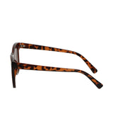 Spectre lunettes de soleil déclaration carré tortue brillant dames