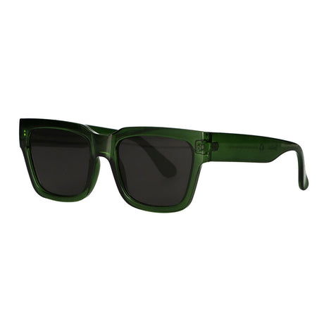Lunettes de soleil Spectrum déclaration carrées verre fumé vert dames