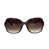 Lunettes de soleil Spectrum marron foncé rondes dames