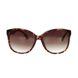 Lunettes de soleil Spectrum marron havane ovales dames