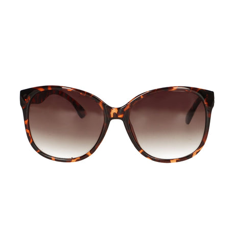 Lunettes de soleil Spectrum marron havane ovales dames