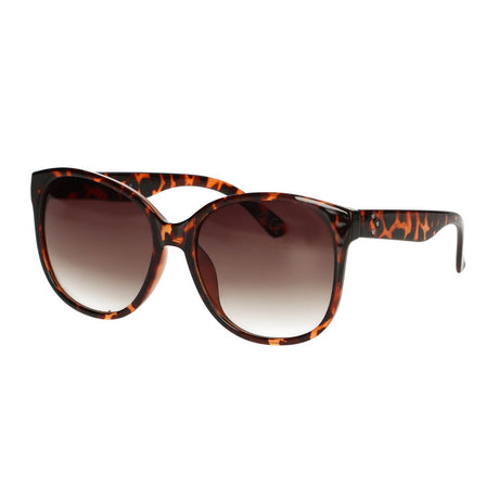 Lunettes de soleil Spectrum marron havane ovales dames
