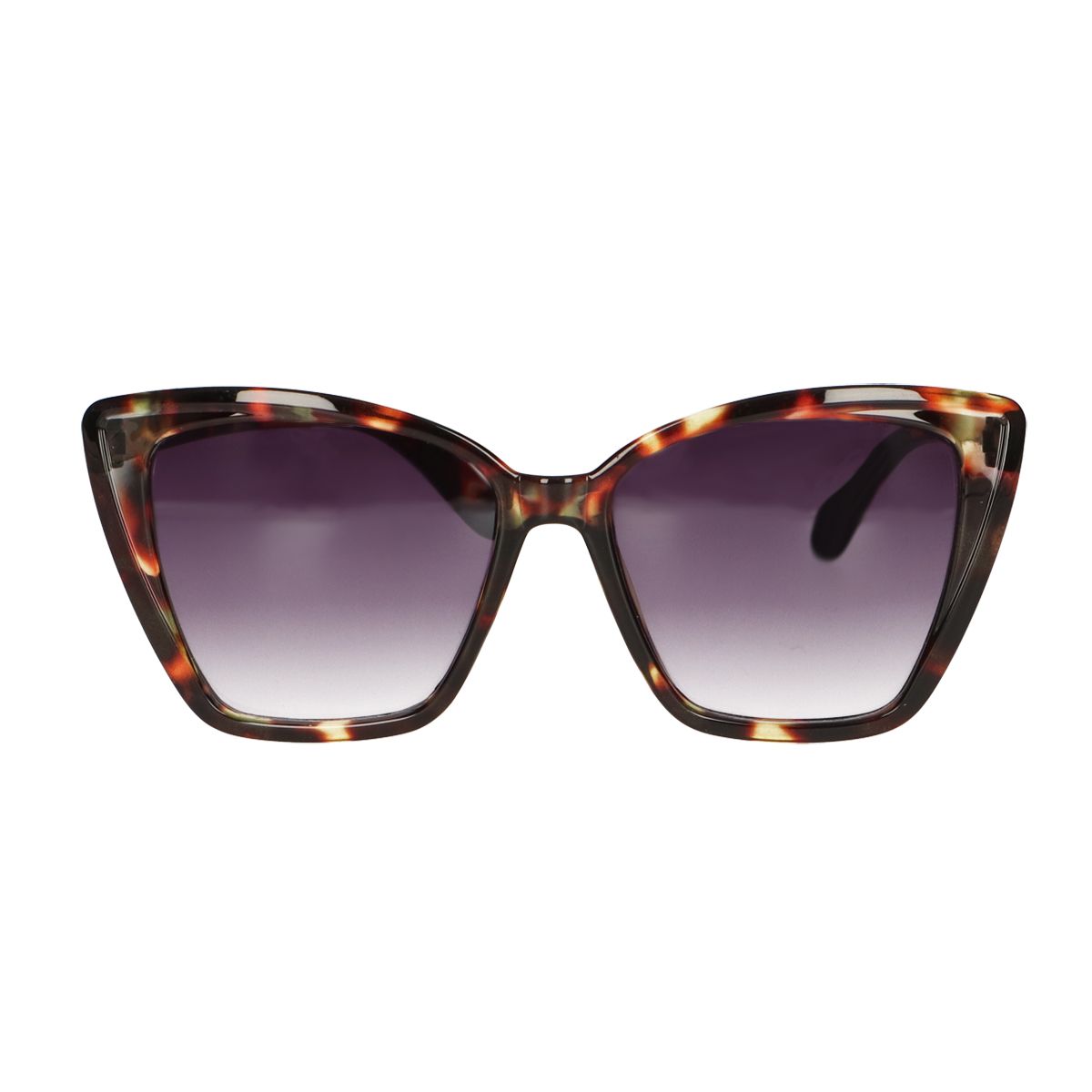 Lunettes de soleil Spectrum havana papillon dames