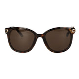 Lunettes de soleil Spectrum havane or dames