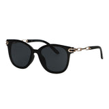 Lunettes de soleil Spectrum noir or dames