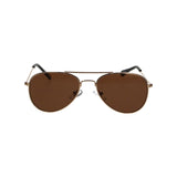 Lunettes de soleil Spectrum pilot or marron enfant