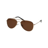 Lunettes de soleil Spectrum pilot or marron enfant