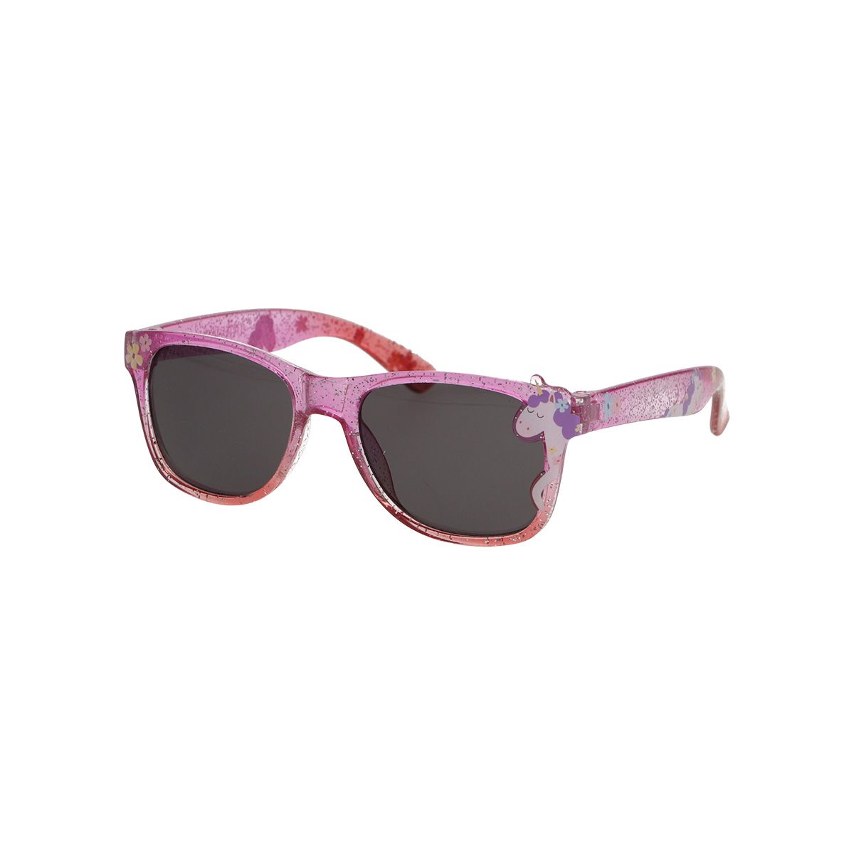 Lunettes de soleil Spectrum licorne rose paillettes enfants