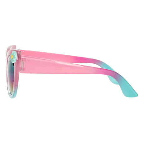 Lunettes de soleil Spectrum rose bleu fleurs filles