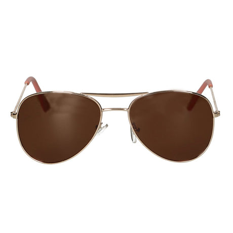 Lunettes de soleil Spectrum pilote verre marron rose filles