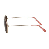 Lunettes de soleil Spectrum pilote verre marron rose filles