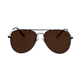 Lunettes de soleil Spectrum pilote noir marron homme