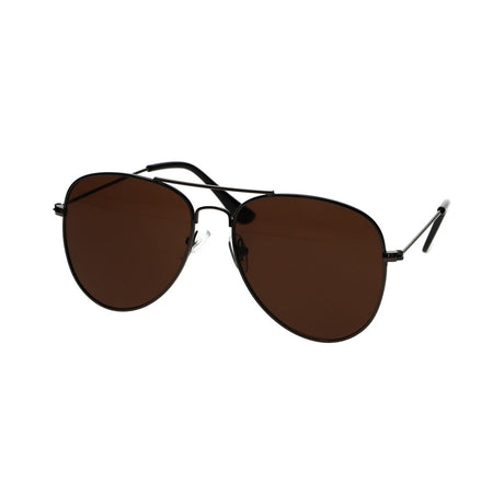 Lunettes de soleil Spectrum pilote noir marron homme