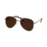 Lunettes de soleil Spectrum Pilot Or Noir Marron Homme
