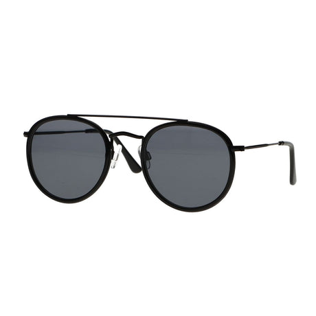 Lunettes de soleil Spectrum double pont verre fumé noir homme