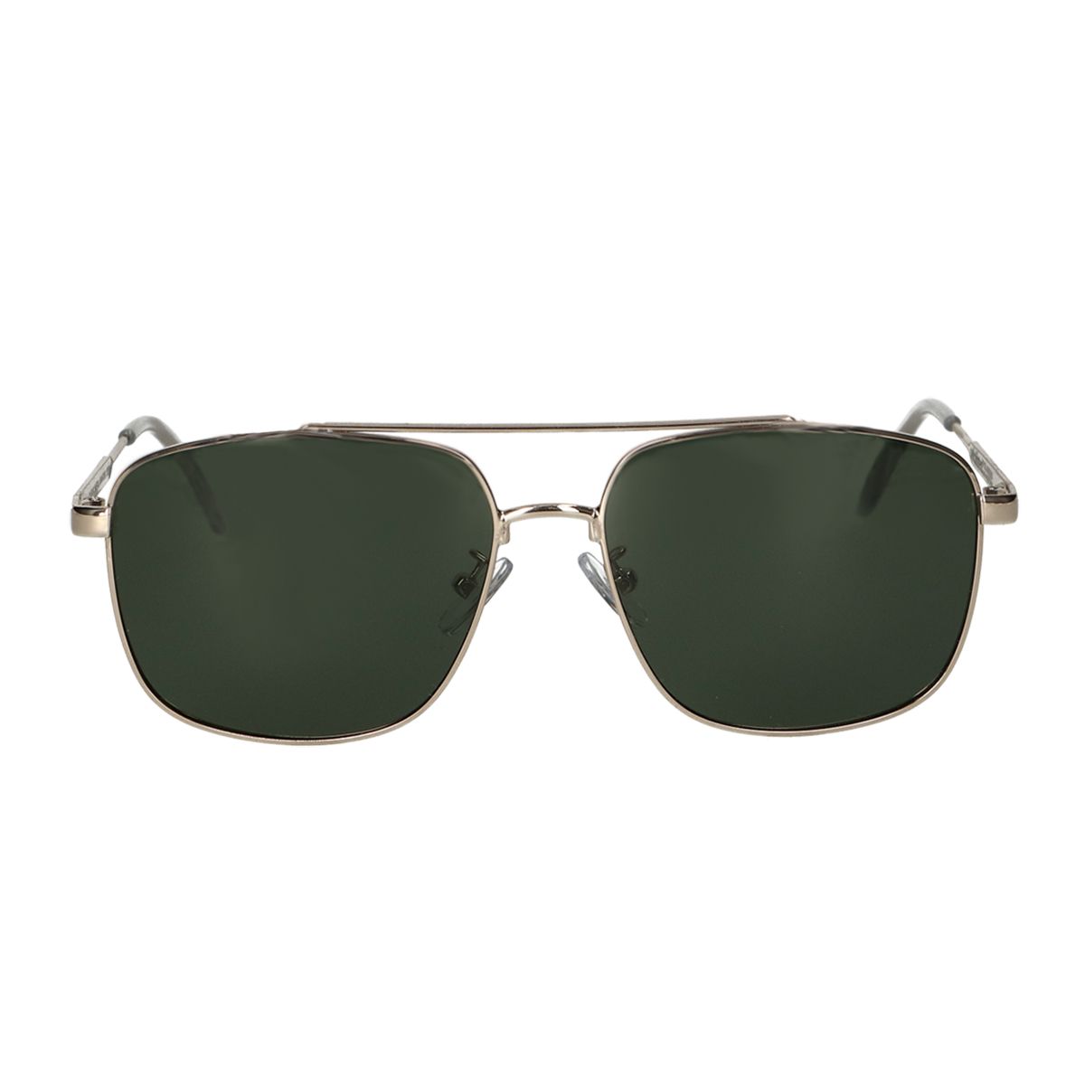 Lunettes de soleil Spectrum verre vert laiton homme