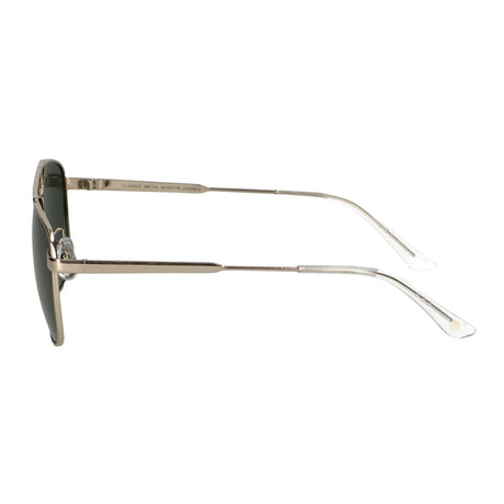 Lunettes de soleil Spectrum verre vert laiton homme