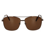 Lunettes de soleil Spectrum pilote marron homme