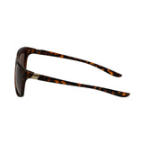 Lunettes de soleil polarisées Spectrum rectangle tortue marron dames