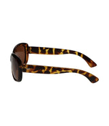 Lunettes de soleil polarisées Spectrum ovales tortue marron dames
