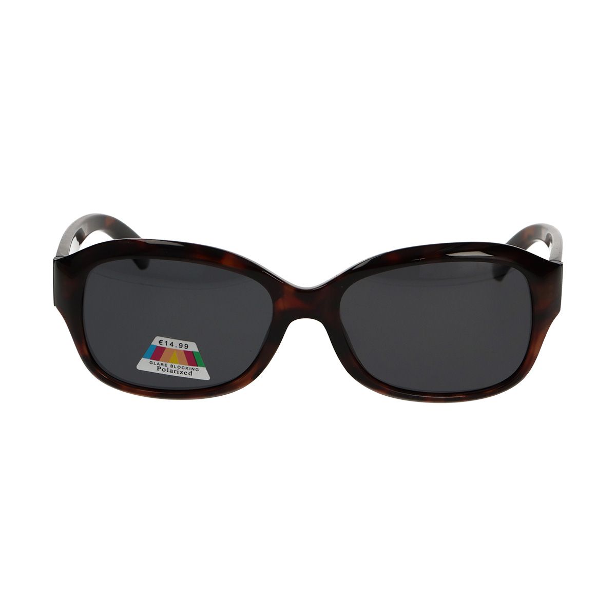 Lunettes de soleil polarisées Spectrum ovales tortue gris dames
