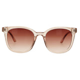 Spectrum polarized zonnebril beige transparant bruin dames