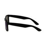 Lunettes de soleil polarisées Spectrum carrées noir mat bleu homme