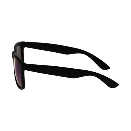 Lunettes de soleil polarisées Spectrum carrées noir mat vert homme